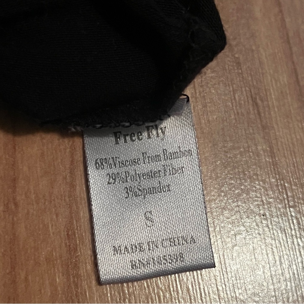 Free Fly Racerback Black Tank Top - Picture 7 of 8